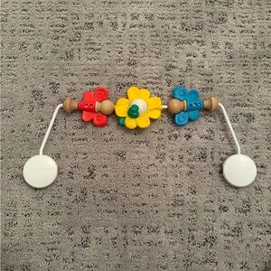 BabyBjorn Red, Yellow, and Blue Stroller Toy